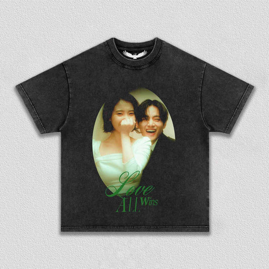 IU and Taehyung  Love wins all TEE 6