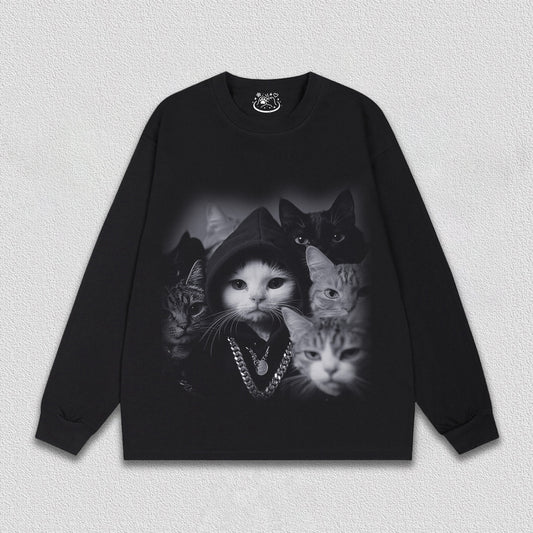 A GROUP OF CATS TEE V2