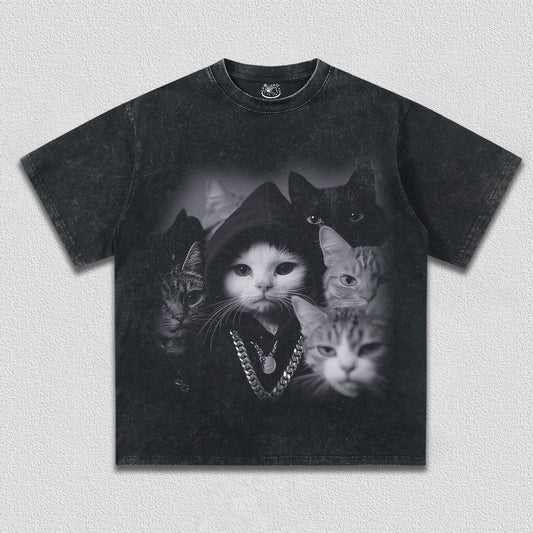 A GROUP OF CATS TEE V2